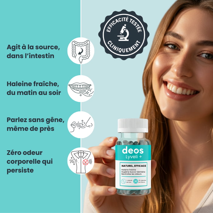 DEOS | Complément anti-odeur