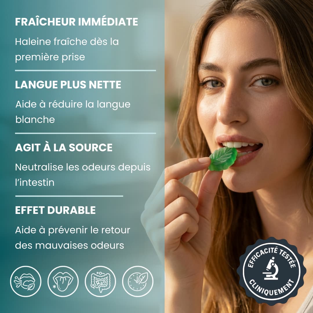 LYVELI+ | Gummies anti-odeur
