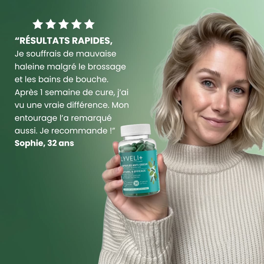 LYVELI+ | Complément anti-odeur