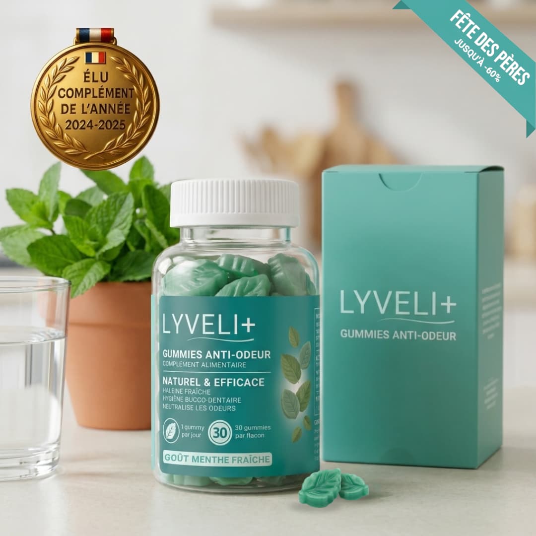 LYVELI+ | Gummies anti-odeur