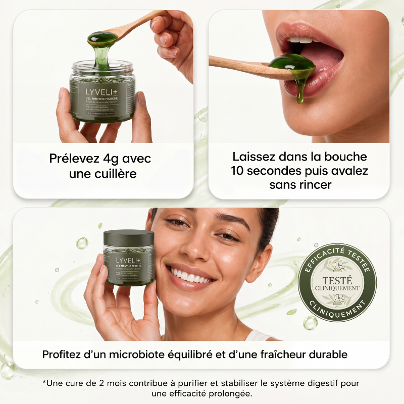 LYVELI+ | Gel buccale anti-odeur